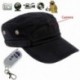 Casquette avec caméra cachée résolution HD 720P avec télécommande