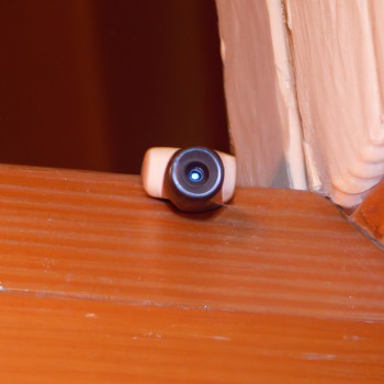 Quels types de mode de vision nocture sont disponibles sur une boite à mouchoirs avec caméra espion intégrée ?