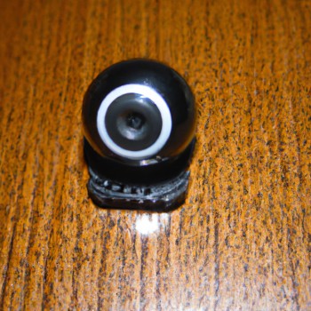 Est-il possible de détecter la présence d'une personne grâce au bouton avec une caméra espion intégrée?